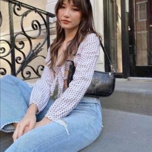 Emory Park Polka Dot Top